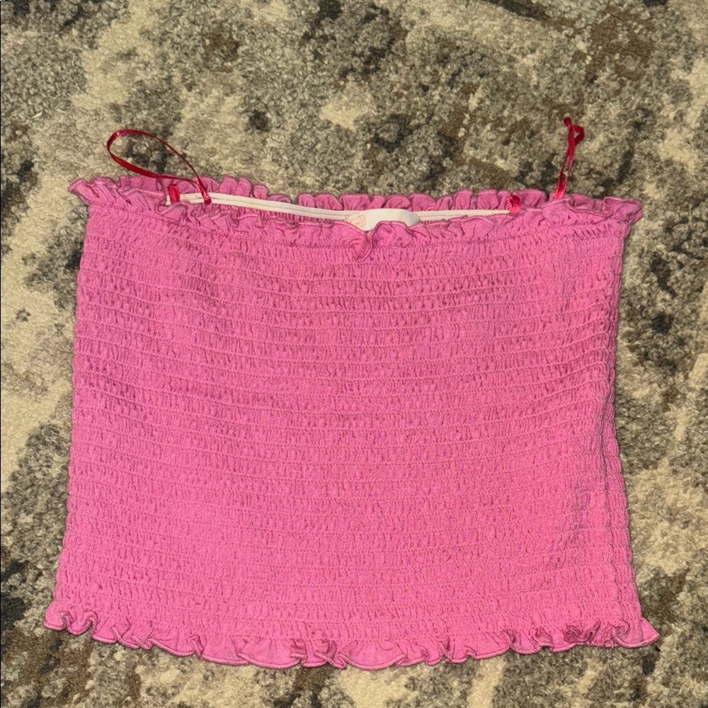 Gianni Bini Pink Crop Top